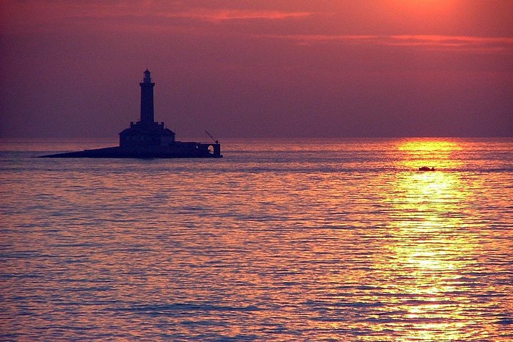 Sunset dolphin watching boat tour from Medulin, Croatia, with dinner and drinks, photo 15 | wizardtrip