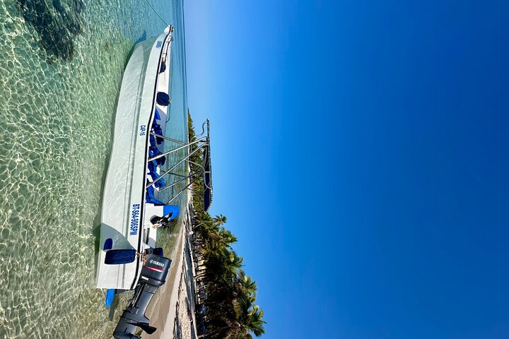 Schnorcheltour mit dem Schnellboot in kleiner Gruppe zur Insel Saona, Dominikanische Republik, mit Stränden, Schnorcheln und lokaler Kultur, Foto 17 | wizardtrip