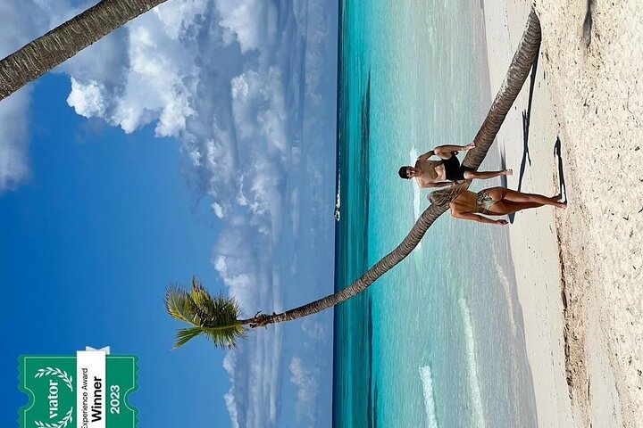Schnorcheltour mit dem Schnellboot in kleiner Gruppe zur Insel Saona, Dominikanische Republik, mit Stränden, Schnorcheln und lokaler Kultur, Foto 29 | wizardtrip