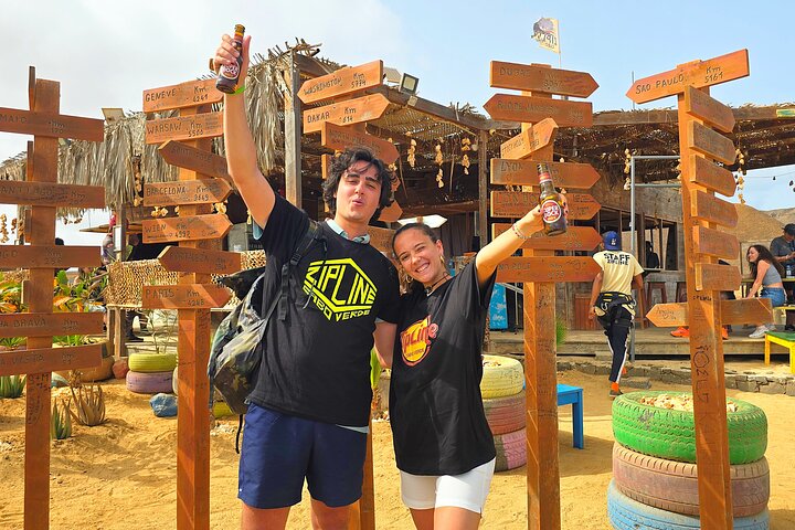 Vivi l'emozione della zipline sull'Oceano Atlantico a Capo Verde, foto 36 | wizardtrip