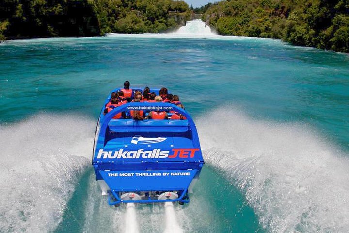 Esaltante giro in jet boat sul fiume Waikato fino alle Huka Falls, Taupo, Nuova Zelanda, foto 9 | wizardtrip