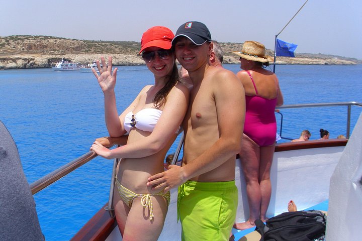 Nyd et afslappende dagkrydstogt til Blue Lagoon og Turtle Cove fra Ayia Napa, Cypern, med svømning og frokost, foto 21 | wizardtrip