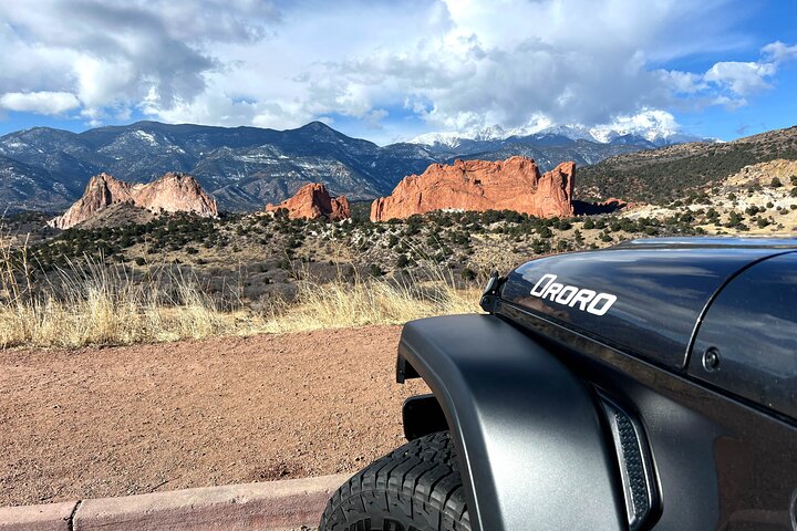 Jeep-excursie in Garden of the Gods, Manitou Springs en Old Stage Road | wizardtrip