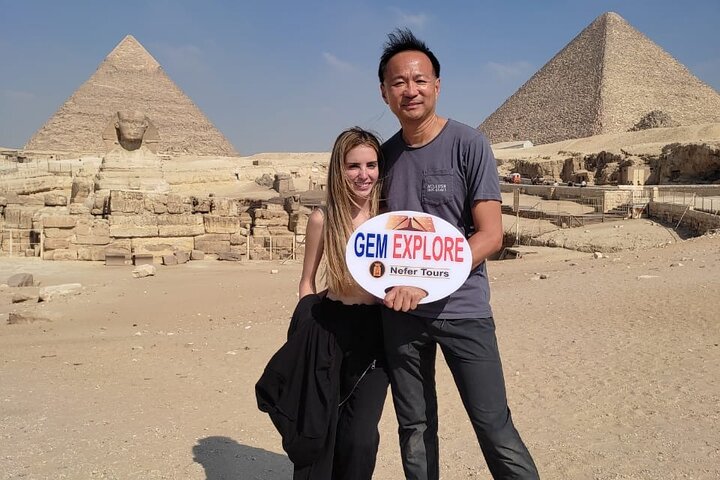 Tour privado guiado das Pirâmides de Gizé e Grande Esfinge no Cairo, Egito, foto 11 | wizardtrip