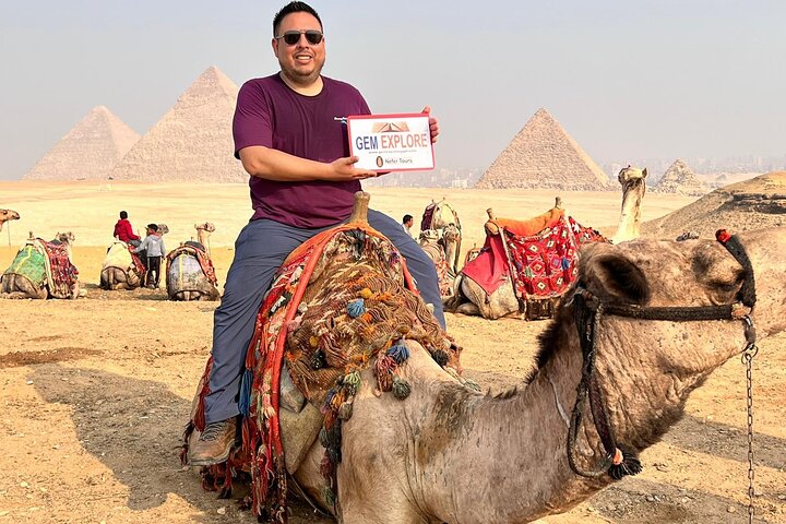 Tour privado guiado das Pirâmides de Gizé e Grande Esfinge no Cairo, Egito, foto 15 | wizardtrip