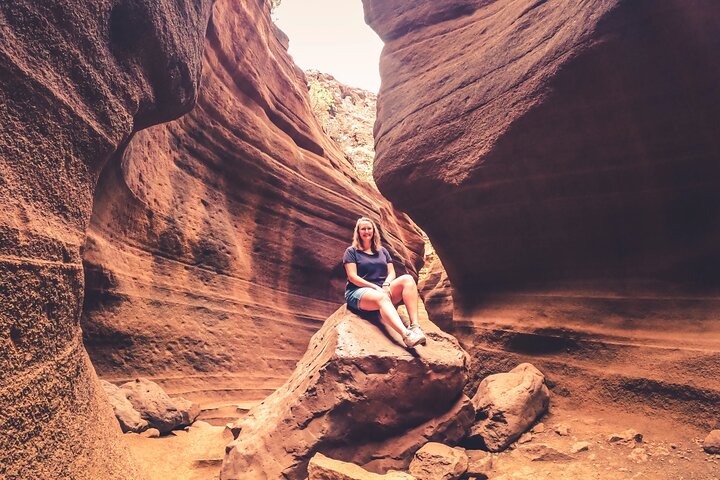 Verken Gran Canaria's Rode Canyon, vulkanische landschappen en kustdorpen tijdens een begeleide tour met lokale proeverij, foto 18 | wizardtrip