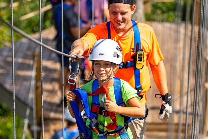 Avventura in zipline nella palude di New Orleans, con vista sulla fauna selvatica e sugli alberi di cipresso, foto 19 | wizardtrip