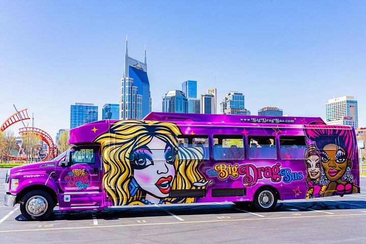 Nashville party bus tour with drag queen hosts and live performances, featuring downtown landmarks, photo 6 | wizardtrip
