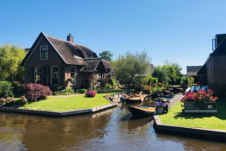 Excursion en petit groupe à Zaanse Schans et Giethoorn avec prise en charge à l'hôtel | wizardtrip