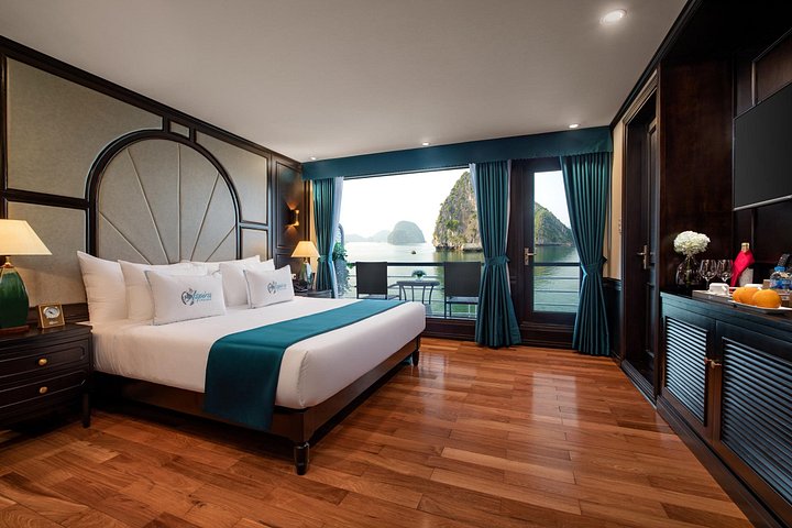 Luxe overnachtingscruise in Halong Bay en Lan Ha Bay, Vietnam, met activiteiten aan boord en schilderachtige uitzichten, foto 22 | wizardtrip