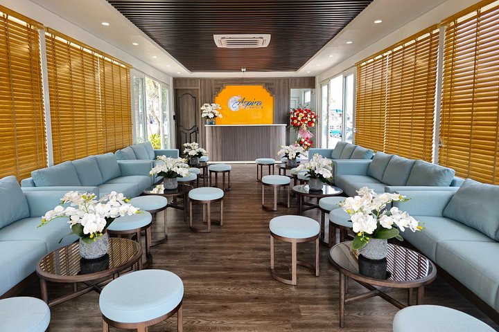 Luxe overnachtingscruise in Halong Bay en Lan Ha Bay, Vietnam, met activiteiten aan boord en schilderachtige uitzichten, foto 48 | wizardtrip