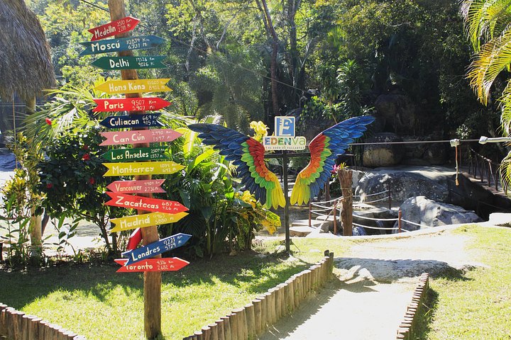 Explorez les tyroliennes, jardins et la rivière du Parc Écotouristique Edenva à Puerto Vallarta, photo 13 | wizardtrip