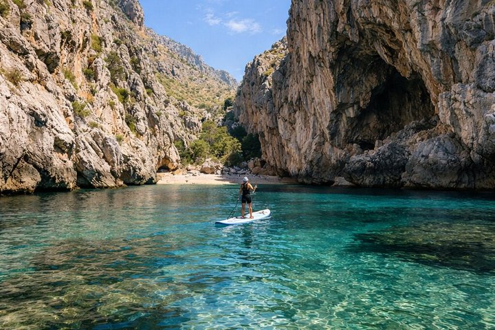 Aventure de paddleboard et de snorkeling dans les magnifiques criques de Majorque, photo 11 | wizardtrip