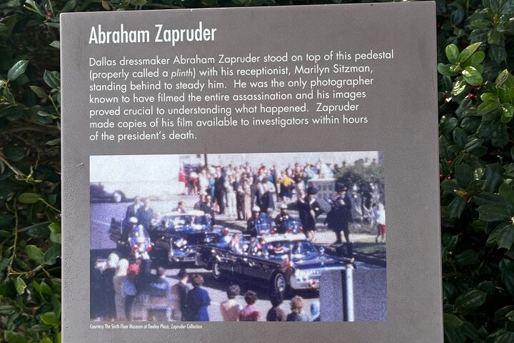 Visita guiada de elétrico JFK em Dallas, cobrindo Dealey Plaza e locais do assassinato, foto 13 | wizardtrip