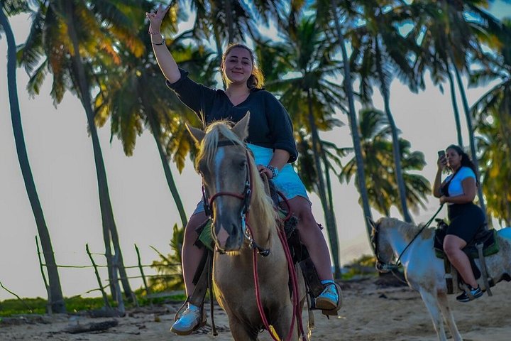 Nyd en romantisk ridetur på stranden ved solnedgang i Punta Cana, foto 16 | wizardtrip