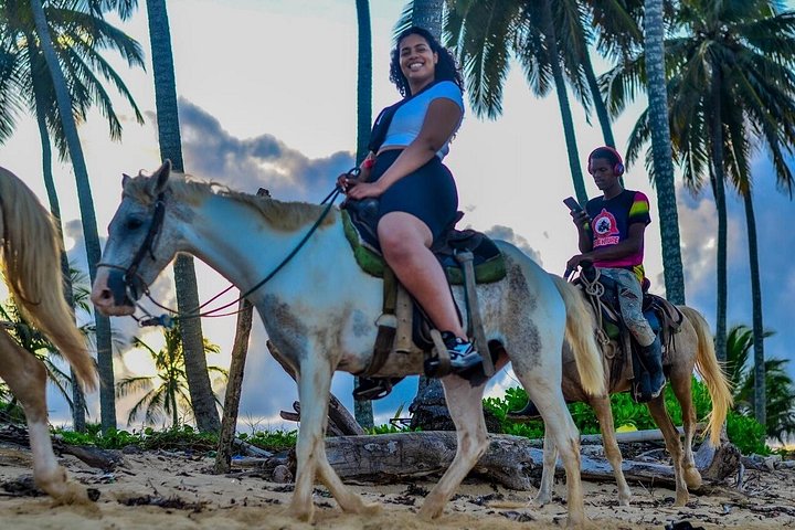 Nyd en romantisk ridetur på stranden ved solnedgang i Punta Cana, foto 21 | wizardtrip