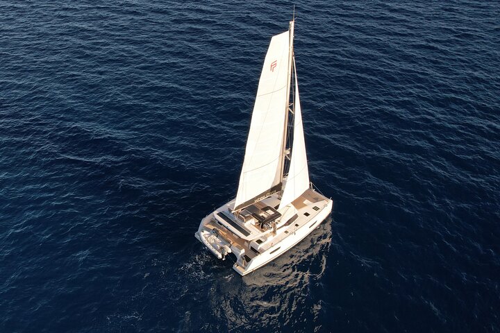 Luksuriøst katamaran-cruise i Mykonos med svømming, bespisning og fantastisk utsikt, foto 27 | wizardtrip