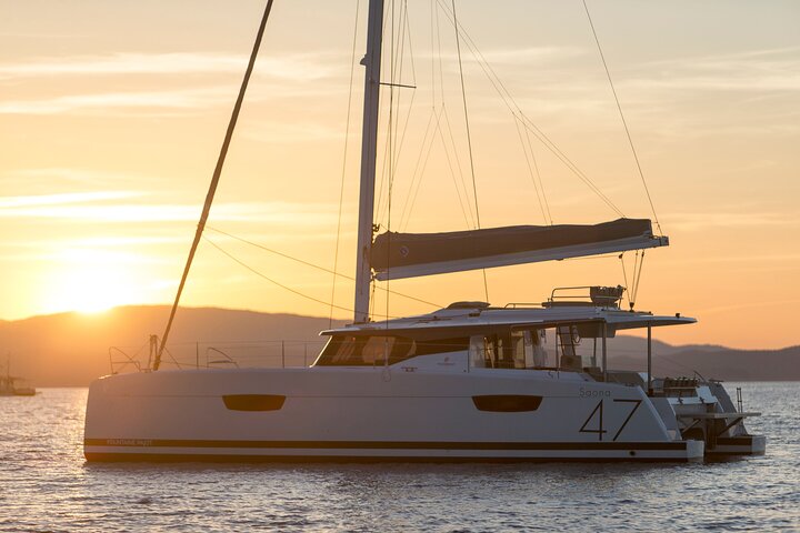 Luksuriøst katamaran-cruise i Mykonos med svømming, bespisning og fantastisk utsikt, foto 28 | wizardtrip