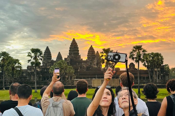 Erkunden Sie die prächtigen Tempel von Angkor Wat, einschließlich Sonnenaufgangs- und Sonnenuntergangsblicken, mit einer geführten Tour in Siem Reap, Foto 29 | wizardtrip