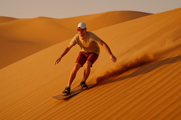 Experience a thrilling desert safari in Dubai with dune bashing, camel rides, and a BBQ dinner, photo 19 | wizardtrip