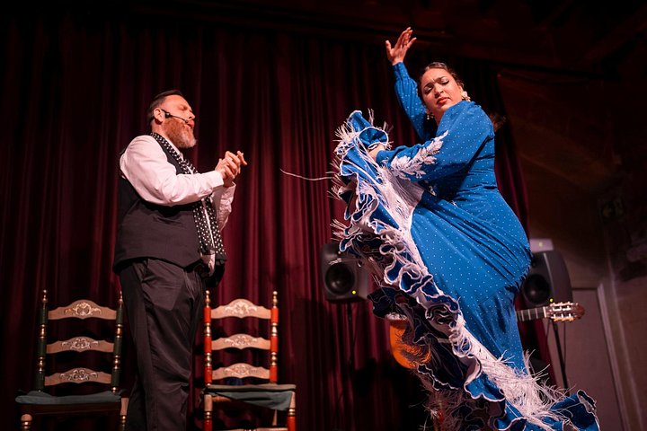 Passionerede flamenco dansere optræder i det historiske Dalmases Palads, Barcelona, foto 18 | wizardtrip