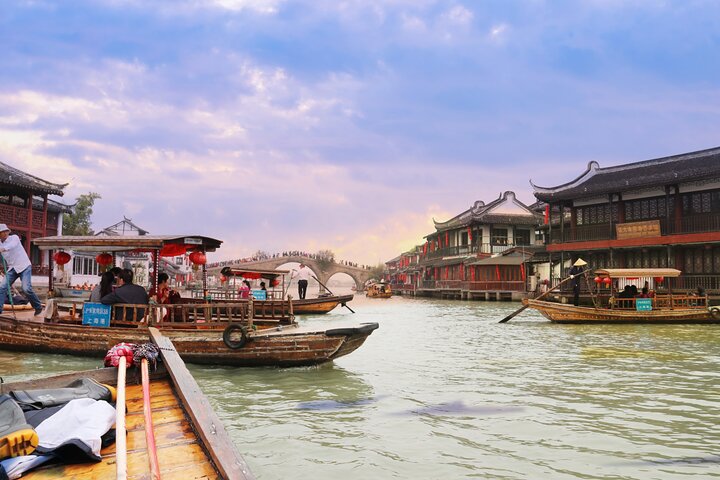 Privat tur til Zhujiajiao vanntett by nær Shanghai, med gamle bygninger og båtturer, foto 6 | wizardtrip