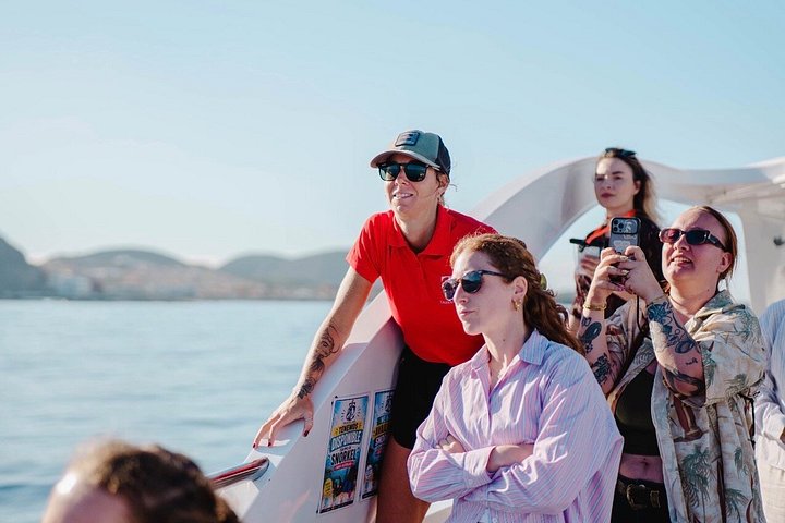 Miljövänlig yachttur på Teneriffa för val- och delfinskådning, med kustvyer och badmöjligheter, foto 22 | wizardtrip