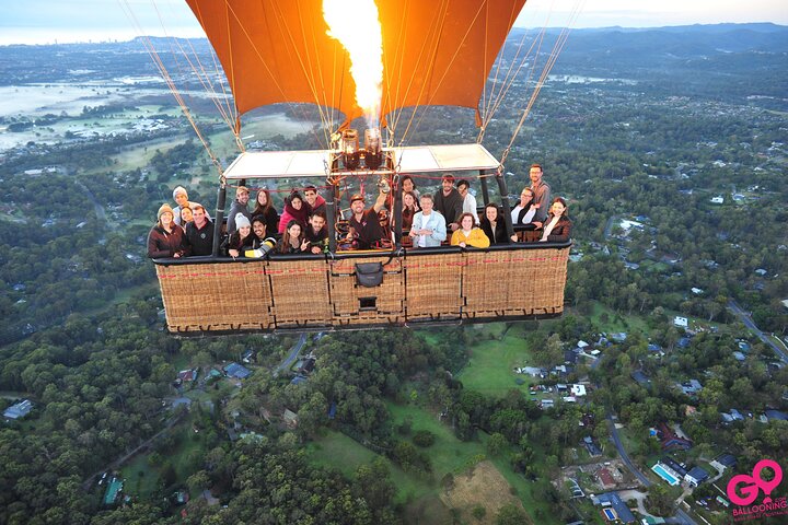 Ballontur ved solopgang over Gold Coast bagland eller by, foto 8 | wizardtrip