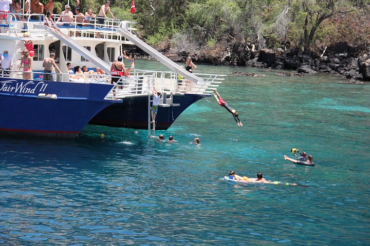 Morgensnorkeludflugt til Kealakekua Bay, Big Island, Hawaii, med marineliv og Captain Cook Monumentet, foto 7 | wizardtrip