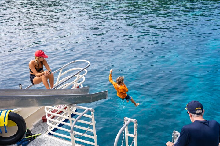 Morgensnorkeludflugt til Kealakekua Bay, Big Island, Hawaii, med marineliv og Captain Cook Monumentet, foto 15 | wizardtrip