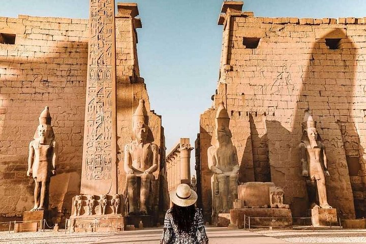 Dagtocht naar Luxor vanuit Caïro per vliegtuig, bezoek aan oude Egyptische tempels en tombes, foto 14 | wizardtrip