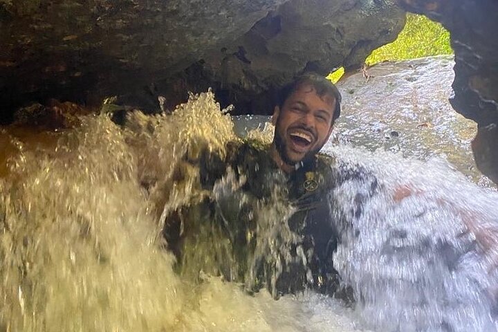 サンフアンでのアドベンチャーツアー：チャルコ・アズールでの洞窟水泳、滝、クリフダイビング、写真10 | wizardtrip