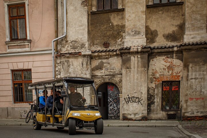 Tour ecológico en buggy eléctrico explorando el histórico Barrio Judío y Gueto de Cracovia, foto 8 | wizardtrip