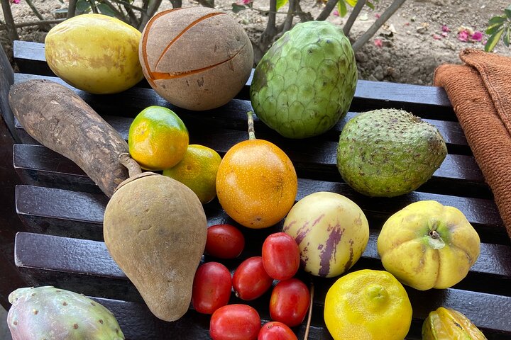 Um tour gastronômico vibrante em Lima, Peru, mostrando diversos petiscos e experiências de mercado, foto 10 | wizardtrip