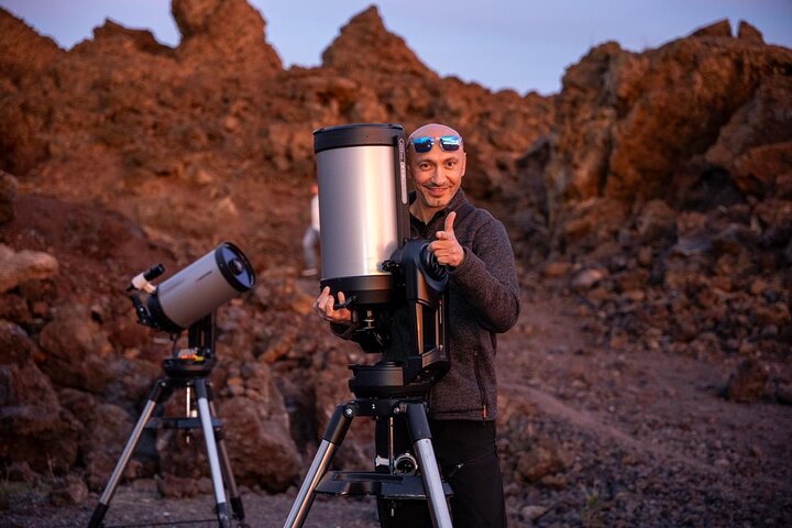 Solnedgang og stjernekiggeri tur i Teide Nationalpark, Tenerife, Spanien, foto 7 | wizardtrip