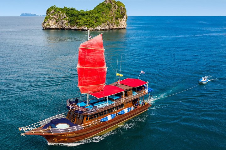 Lyxyachttur som utforskar Ang Thong Marine Park, Thailand, med kajak och snorkling, foto 24 | wizardtrip