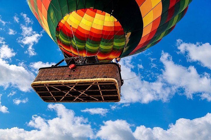 ルクソール上空の日の出熱気球フライト、古代神殿とナイル川の景観、写真14 | wizardtrip