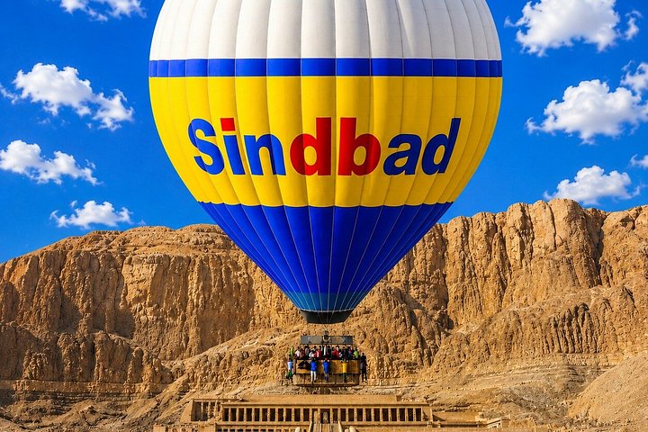 ルクソール上空の日の出熱気球フライト、古代神殿とナイル川の景観、写真15 | wizardtrip