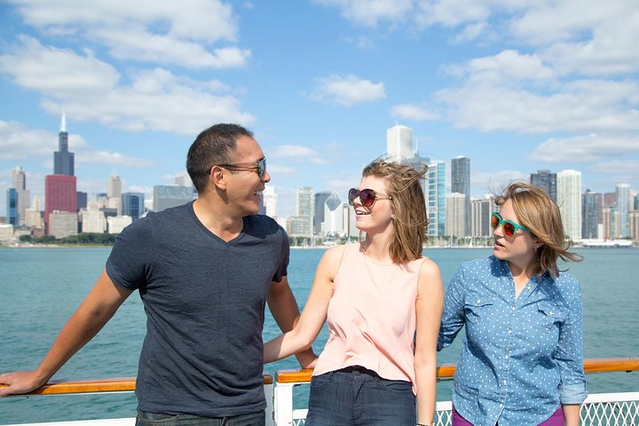 Chicago rivier- en meercruise met iconische architectuur en uitzicht op de skyline, foto 9 | wizardtrip