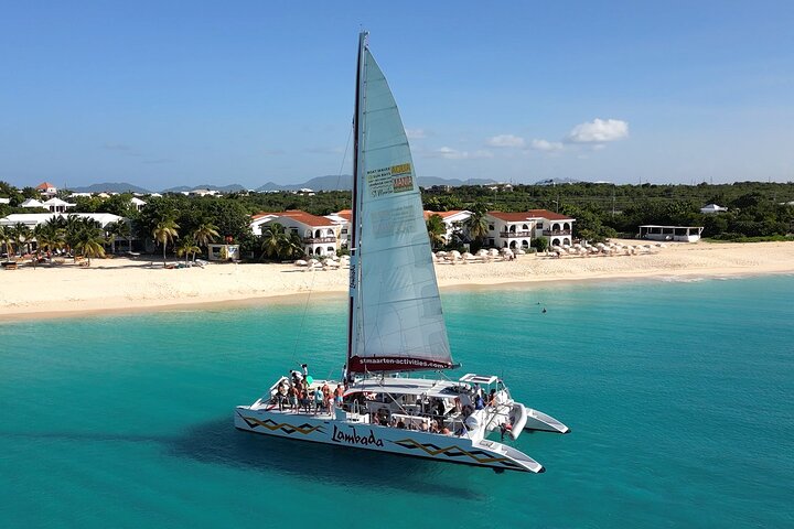 Katamarantur til Prickly Pear Islands fra St. Maarten, med snorkling og lunsj, foto 2 | wizardtrip