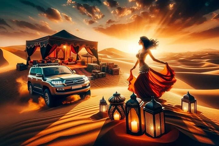 Vivi un emozionante safari VIP nel deserto a Dubai con dune bashing, quad bike, giri in cammello, cena e spettacoli dal vivo, foto 17 | wizardtrip