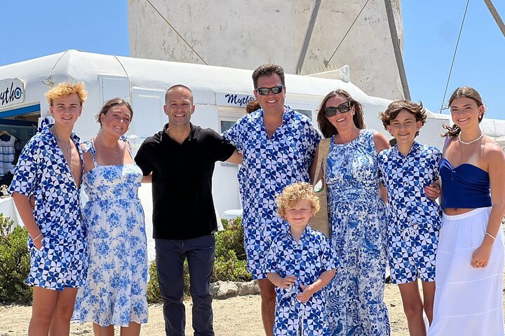 Lille gruppe tur til Mykonos' højdepunkter, inkl. vindmøller, traditionelle landsbyer og strande, med havneafhentning, foto 6 | wizardtrip