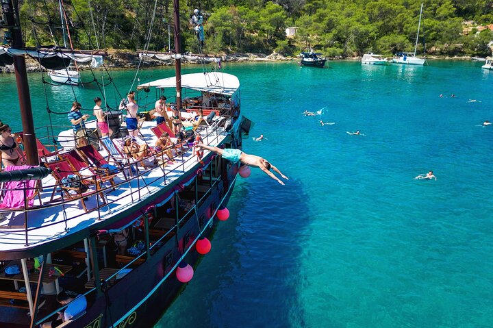 Bådtur til Blue Lagoon og Undervandsmuseum fra Split, Kroatien, foto 19 | wizardtrip