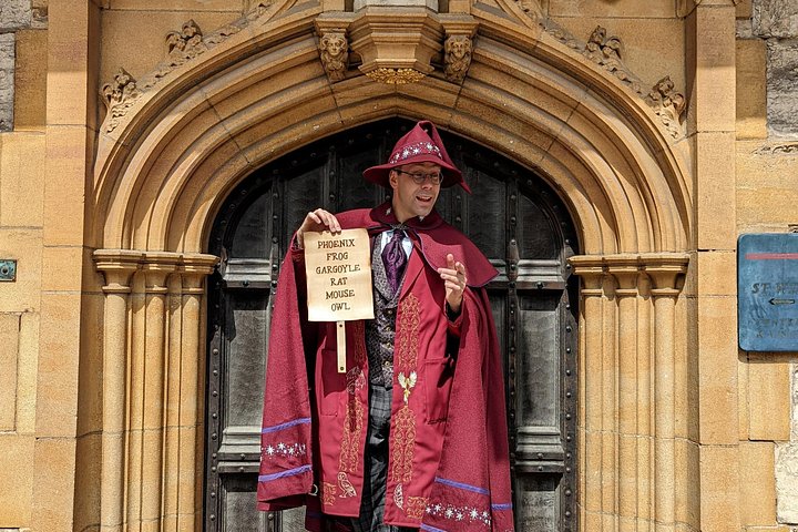 Un sorcier magique guide une visite familiale dans les rues historiques de York, en Angleterre, photo 13 | wizardtrip