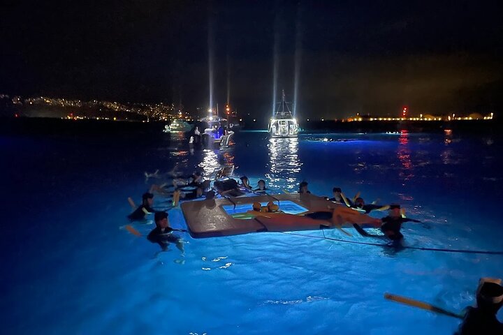 Nachtsnorkelen met Manta Rays in Kailua-Kona, Big Island, Hawaï, foto 15 | wizardtrip