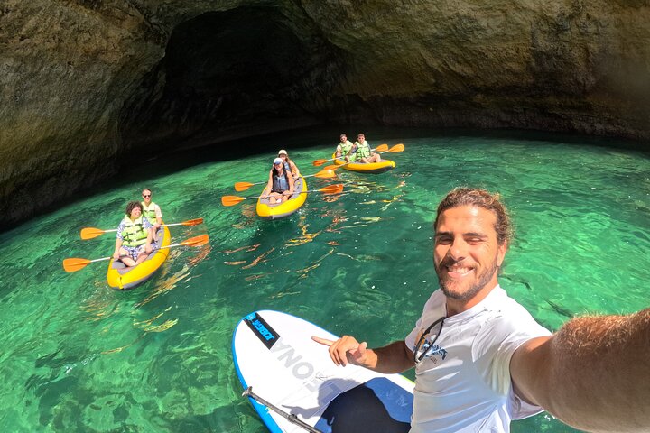 Aventura de caiaque à Gruta de Benagil e à deslumbrante costa do Algarve, foto 15 | wizardtrip