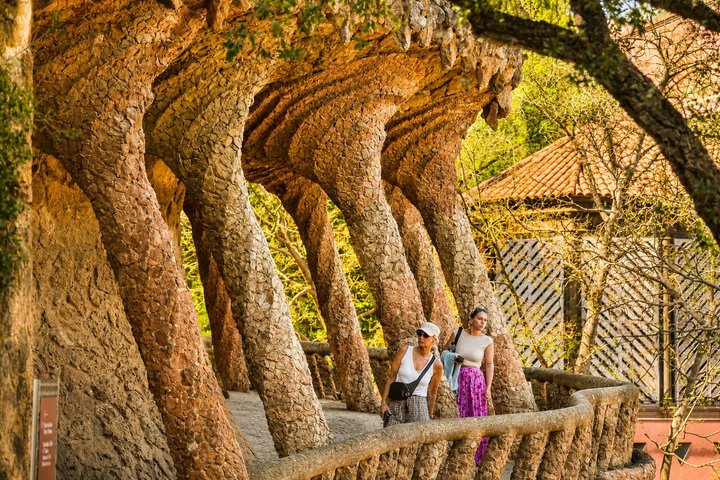バルセロナのグエル公園ガイドツアー、ガウディのカラフルなモザイクと建築を紹介、写真11 | wizardtrip