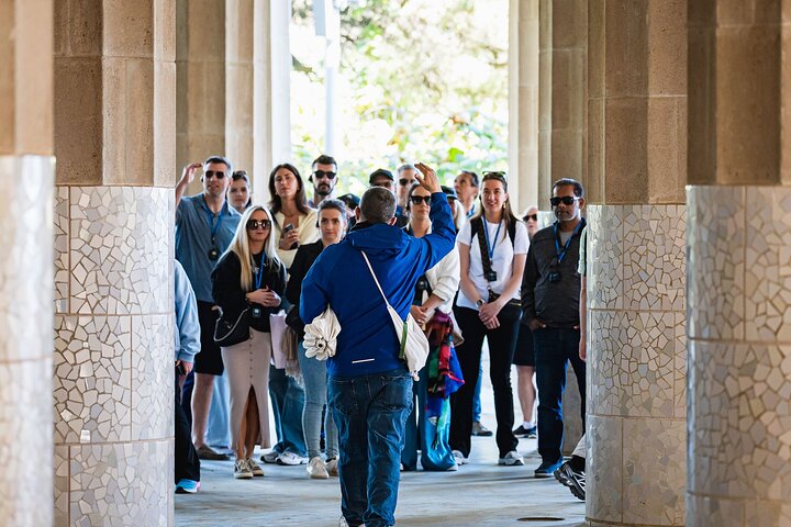 バルセロナのグエル公園ガイドツアー、ガウディのカラフルなモザイクと建築を紹介、写真13 | wizardtrip
