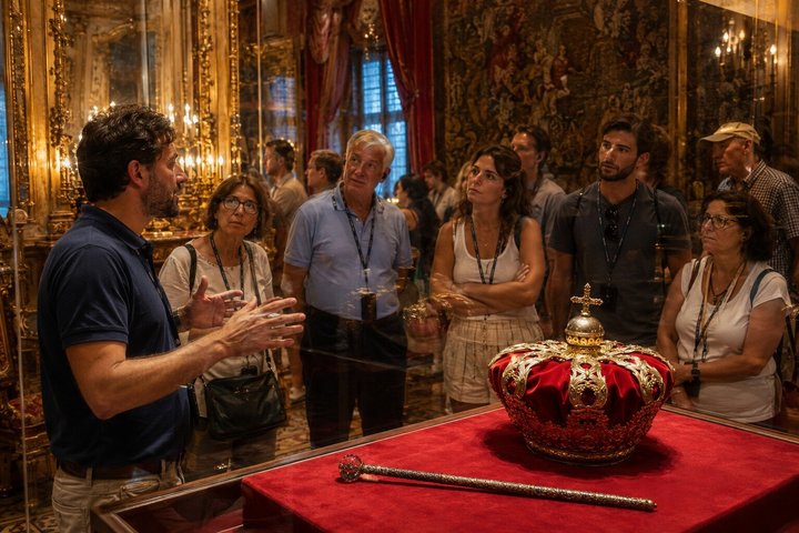 Guidet tur til det overdådige kongelige palasset i Madrid, som viser kunst, historie og arkitektur, foto 6 | wizardtrip