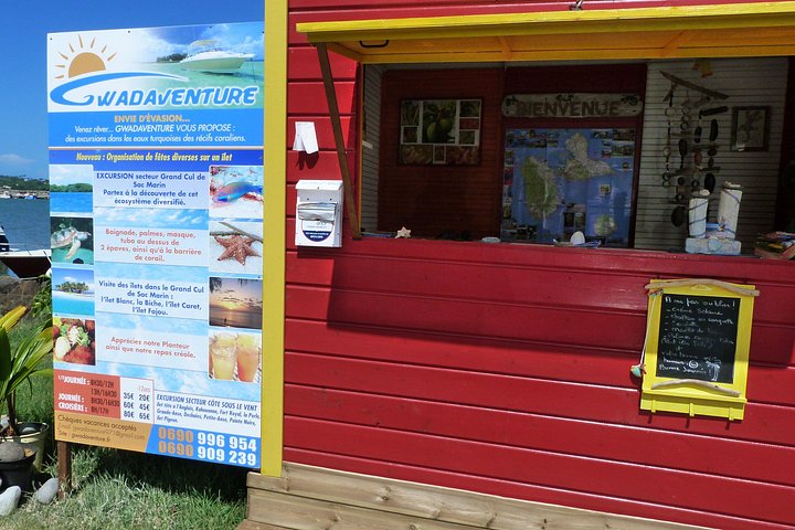 Bådtur-eventyr i Guadeloupe-lagunen, udforskning af mangrover og holme, foto 22 | wizardtrip